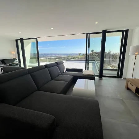 Luxury With Heated Pool & Panoramic Ocean & Valley Views 빌라 상 마르티뇨 두 포르투