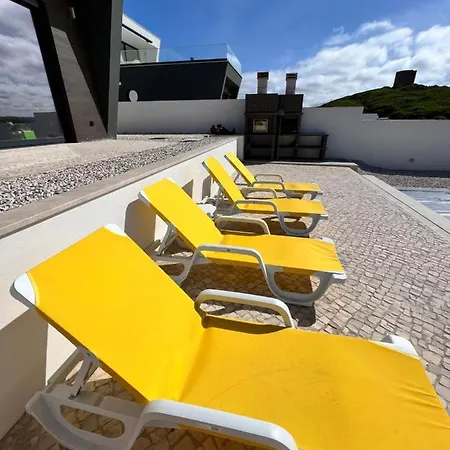 빌라 Luxury With Heated Pool & Panoramic Ocean & Valley Views 상 마르티뇨 두 포르투