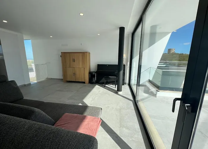 Villa Luxury With Heated Pool & Panoramic Ocean & Valley Views São Martinho do Porto